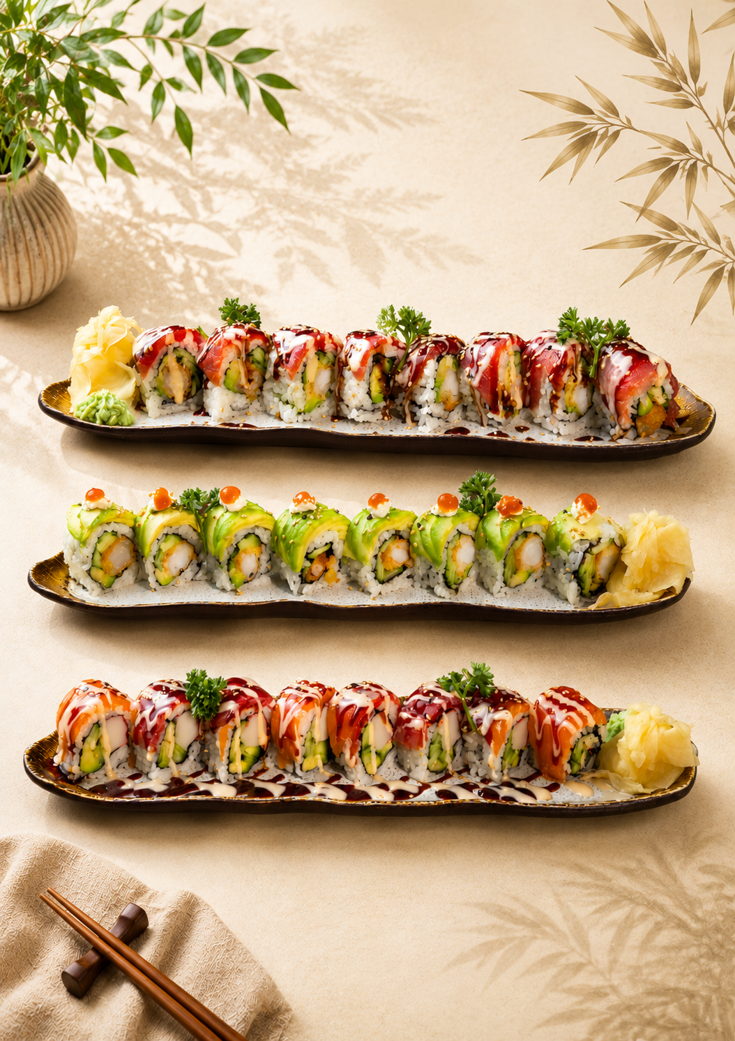 Premium Sushi-Auswahl